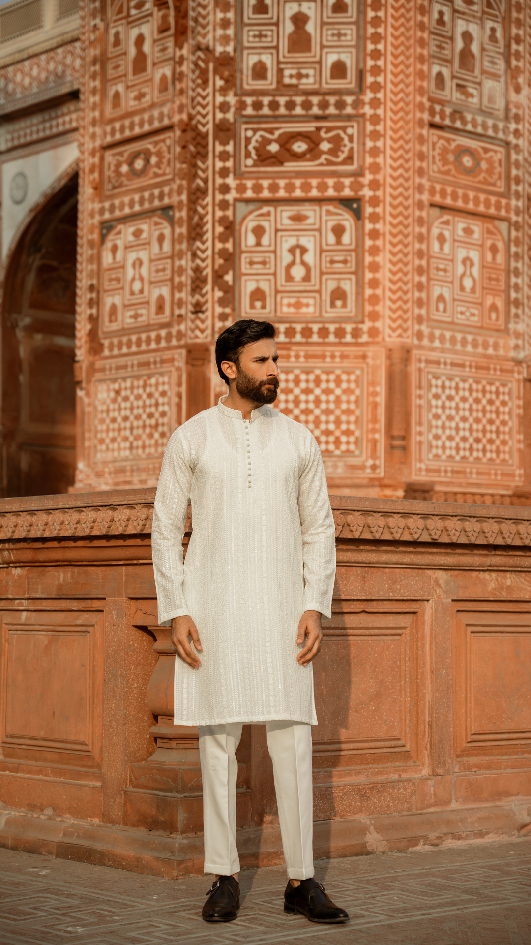 MR 72 Mirror Work Kurta Pajama For Men