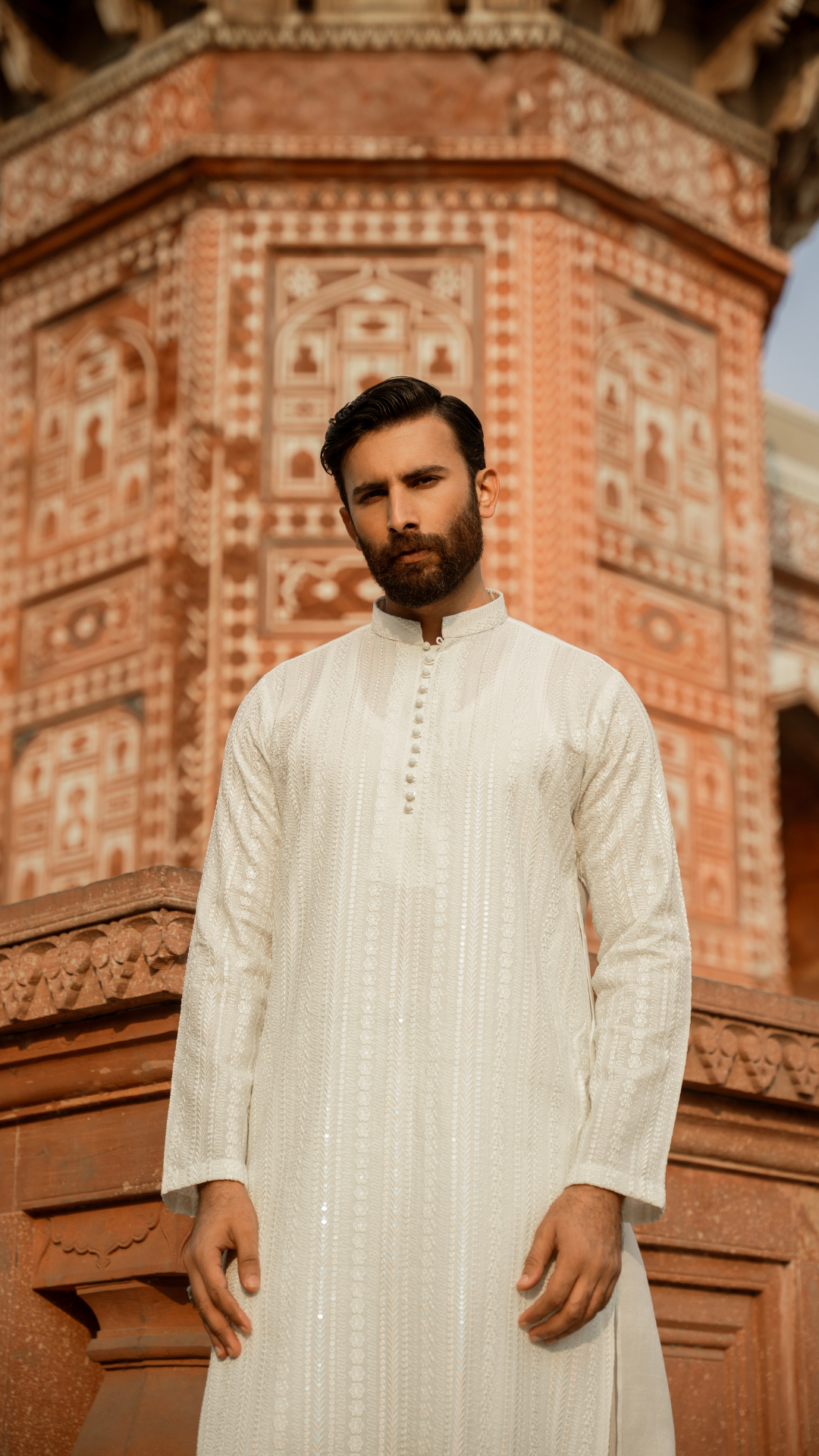 MR 72 Mirror Work Kurta Pajama For Men