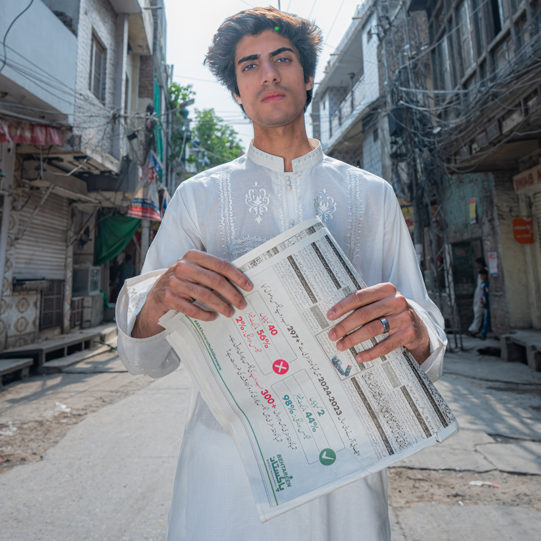 CK 752 White Embroidered Kurta With Farshi Shalwar
