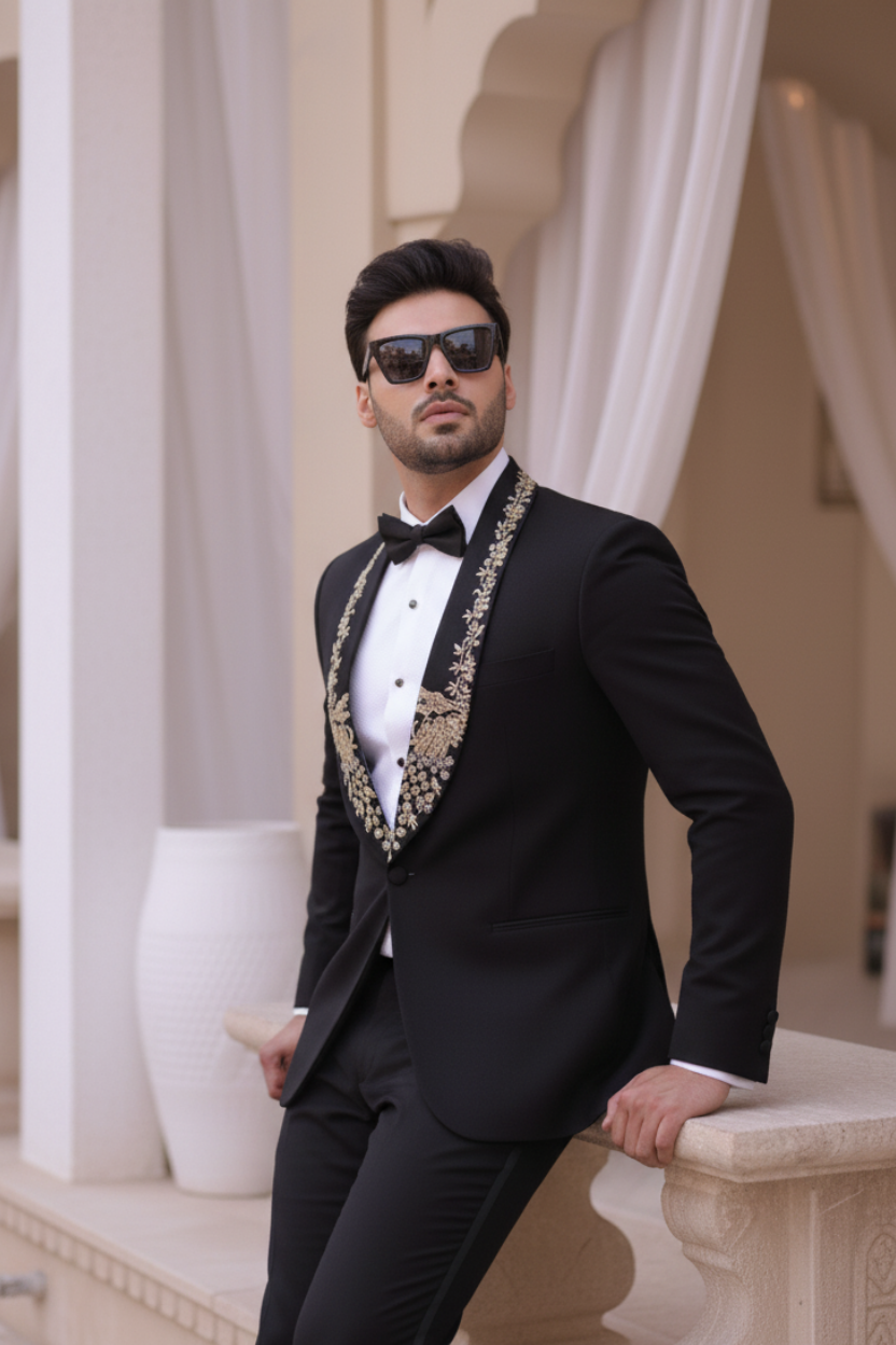 Black Hand Work Tuxedo