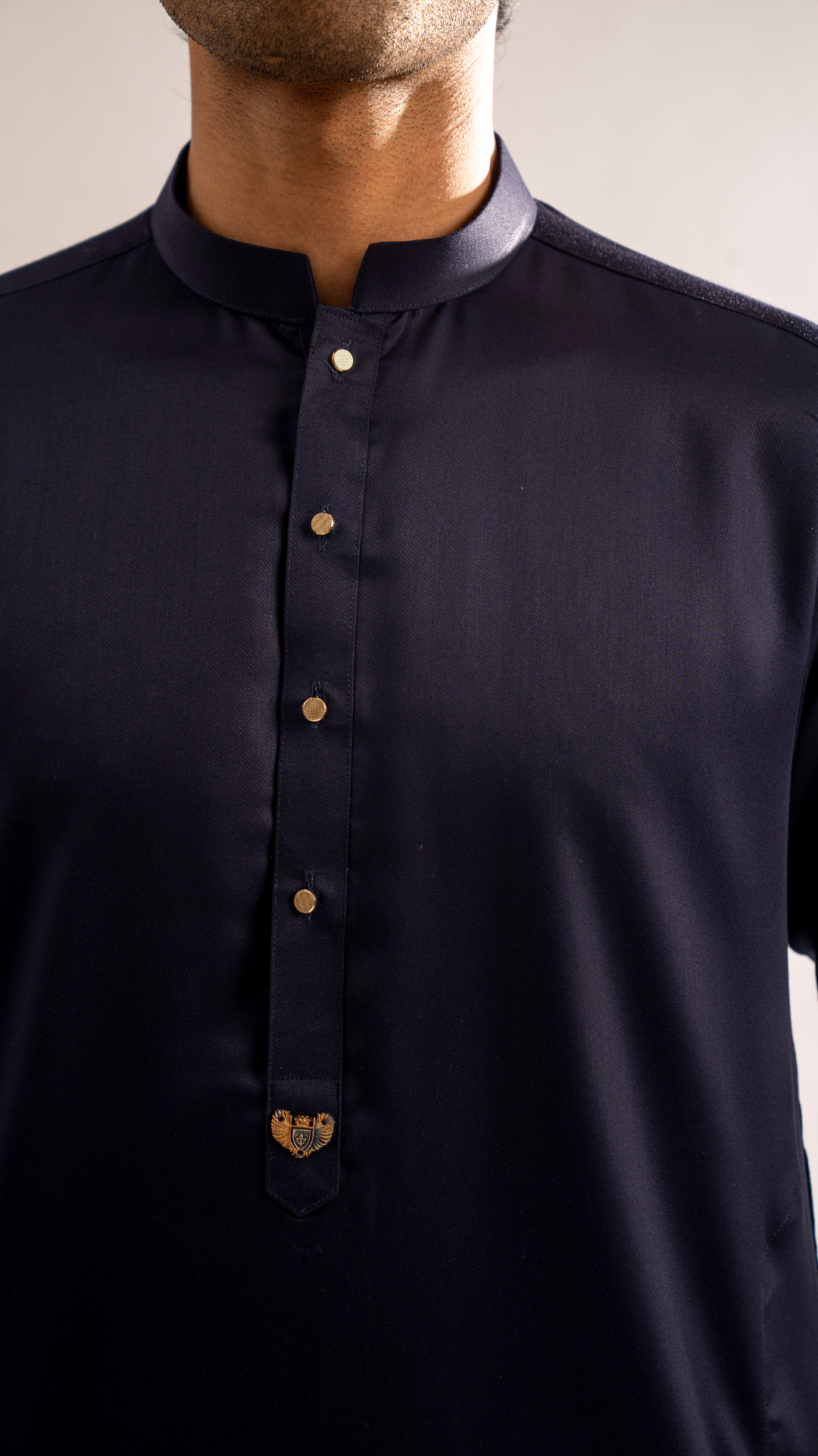 ER 778 Navy Blue Traditional Kurta Shalwar For Men