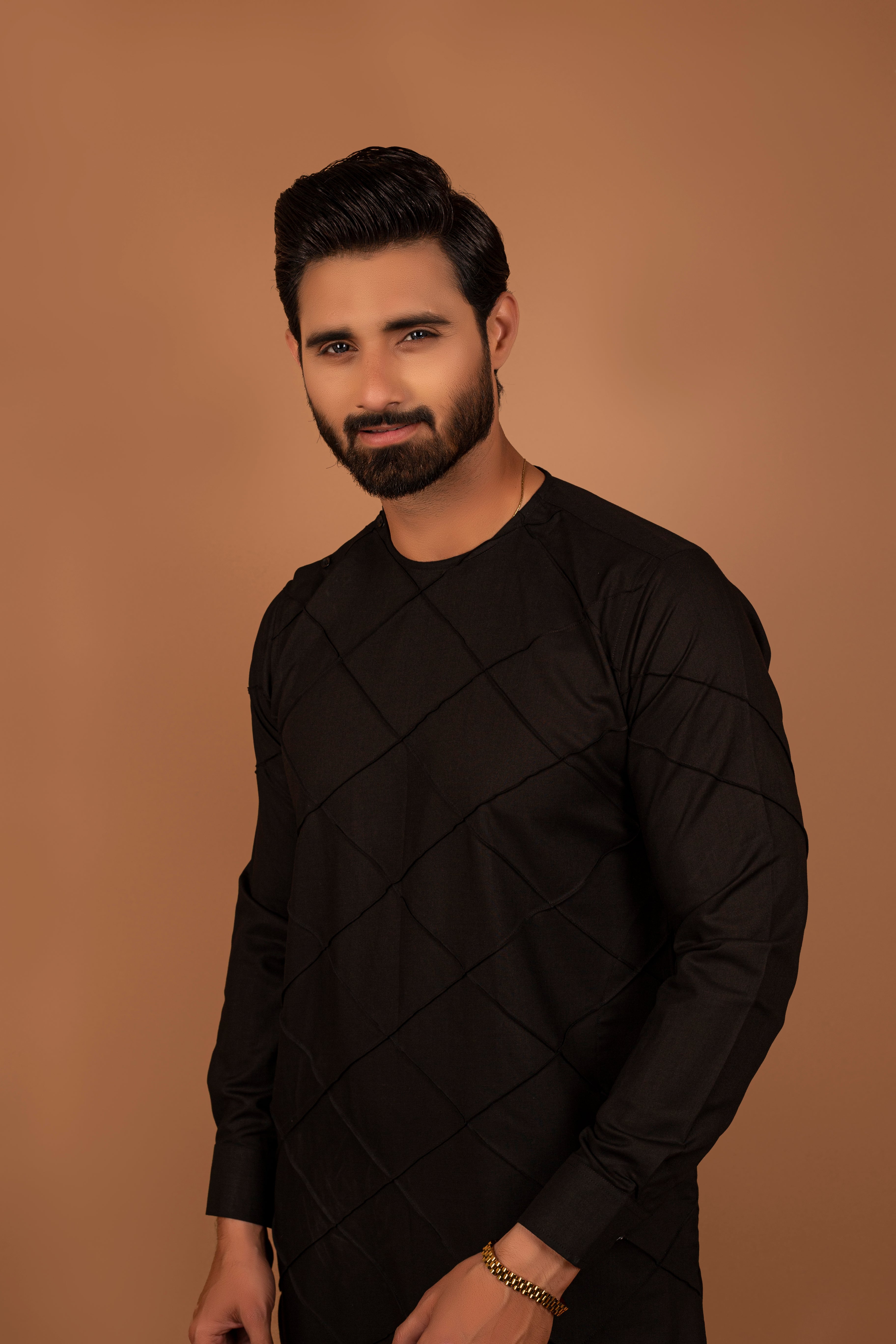 ER 312 Black Kurta Pajama Style