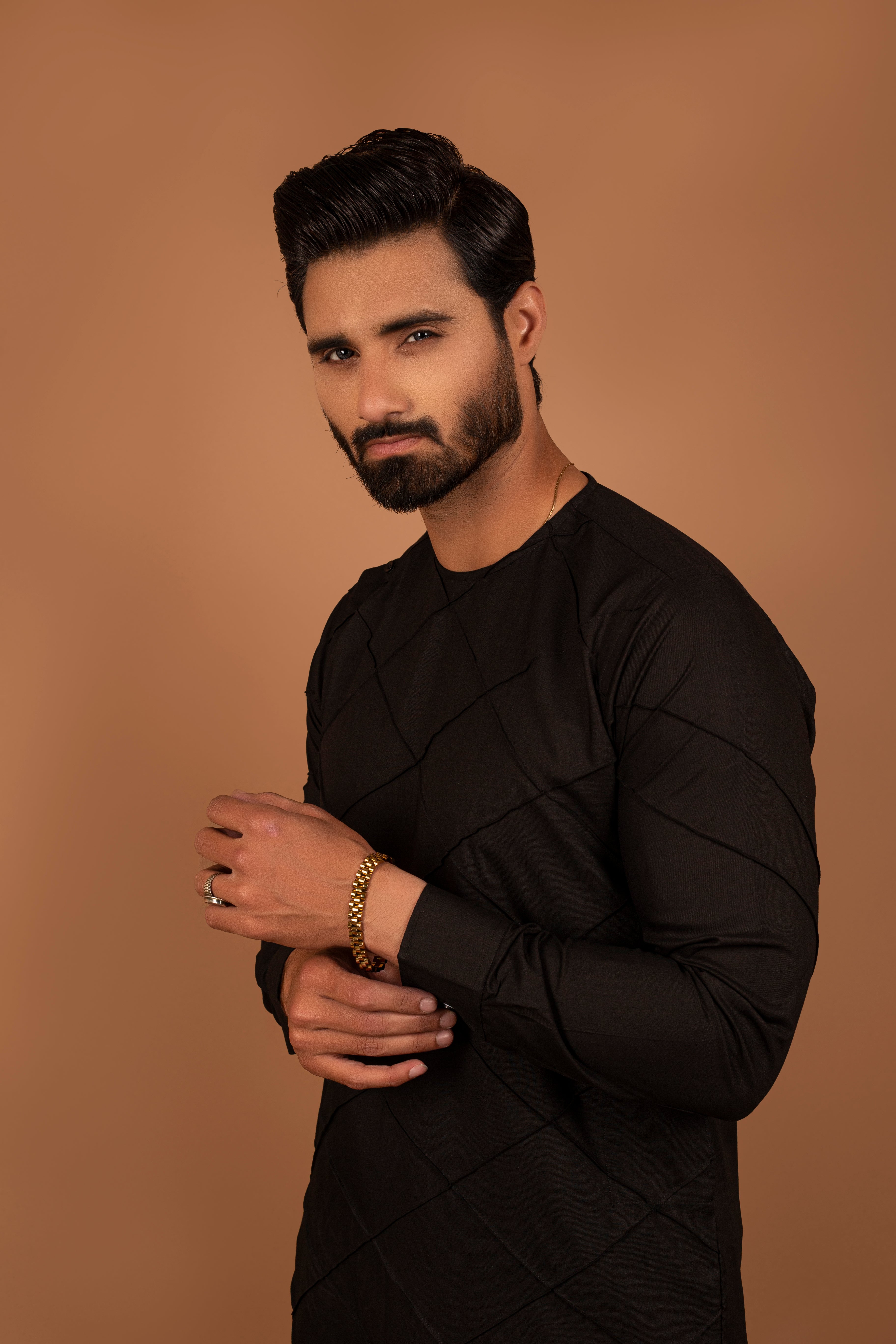 ER 312 Black Kurta Pajama Style